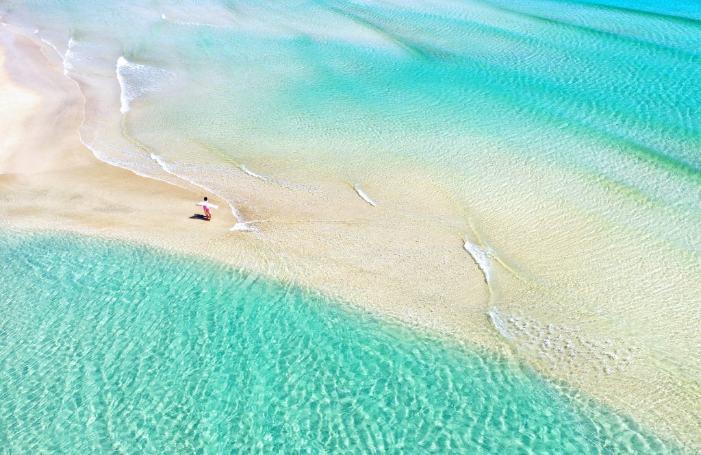 Sanddüne am Meer auf Fuerteventura