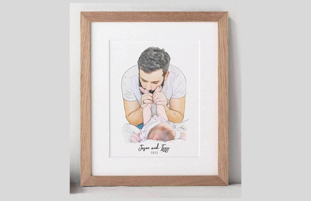 personalised first fathers day gifts