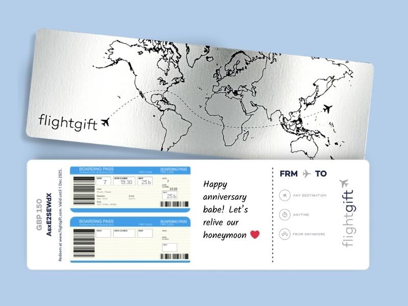 add tickets to your travel gift certificates from flightgift